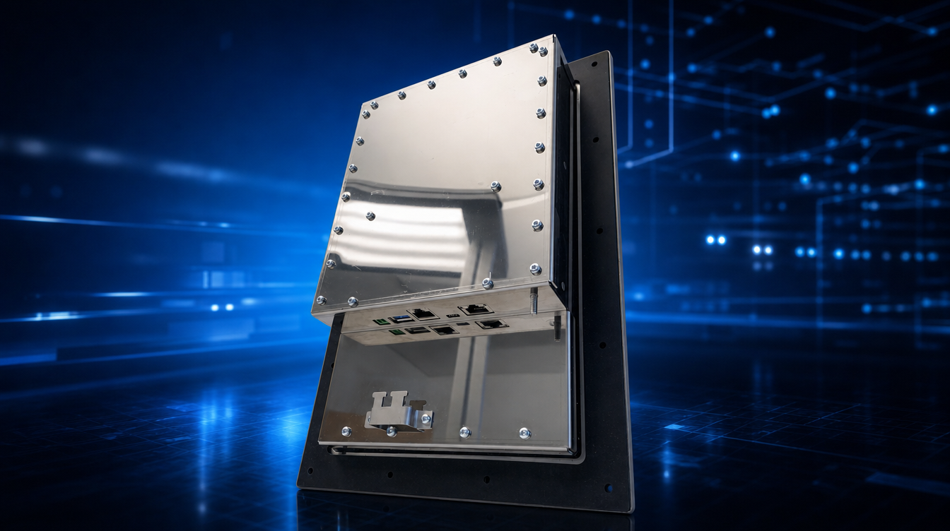 SC Display, Rückwand für den kompakten Einbau, Schutzart IP23